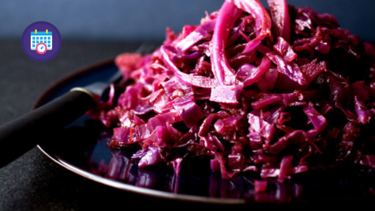 braised red cabbage